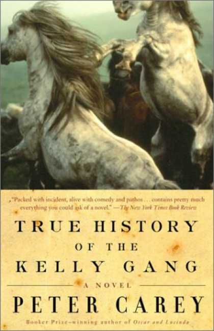 Greatest Book Covers - True History of the Kelly Gang: