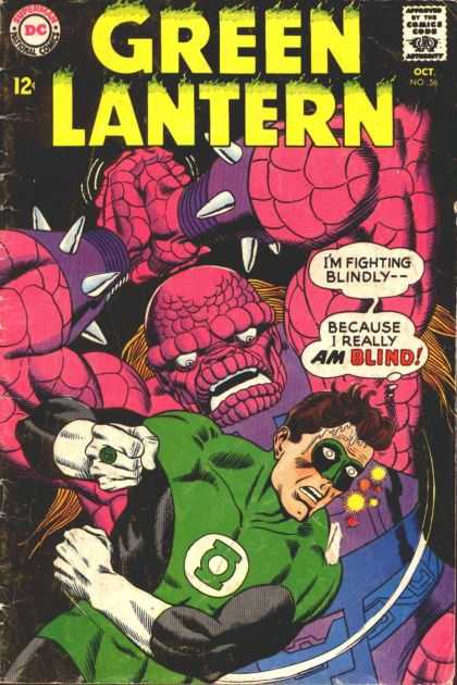 Green Lantern (1960) 56 - 56 - Dc - Oct - Blind - Purple Spikes - Murphy Anderson