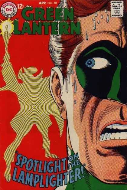 Green Lantern (1960) 60 - Dc - Mask - Lamplighter - Sweat - 60