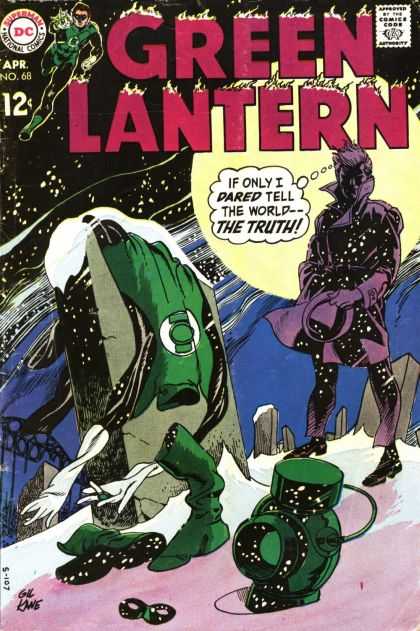 Green Lantern (1960) 68 - 68 - The Truth - Snow - Moon - Wasteland