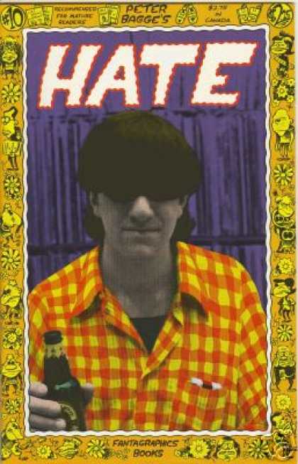 Hate 10 - Peter Bagges - Hate - Fantagraphics Books - 10 - Recommended For Mature Readers - Peter Bagge