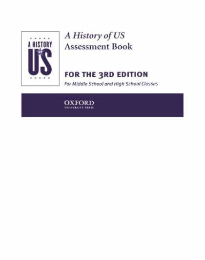 History Books - A History of US: Assessment Book: Books 1-10
