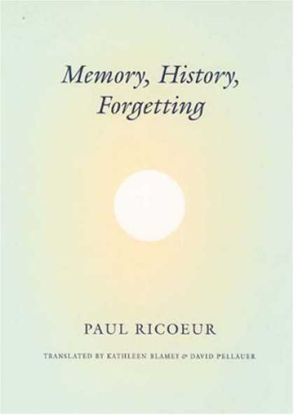 History Books - Memory, History, Forgetting