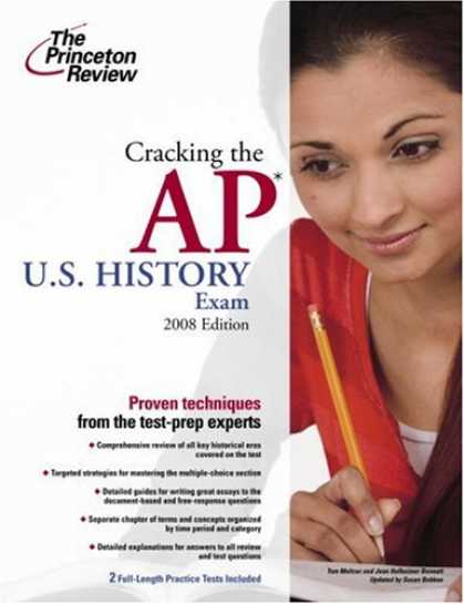 History Books - Cracking the AP U.S. History Exam, 2008 Edition (College Test Preparation)
