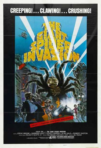 Horror Posters - The Giant Spider Invasion