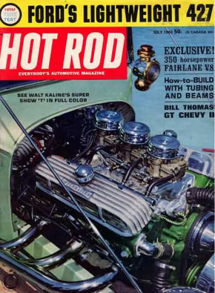Hot Rod - July 1963