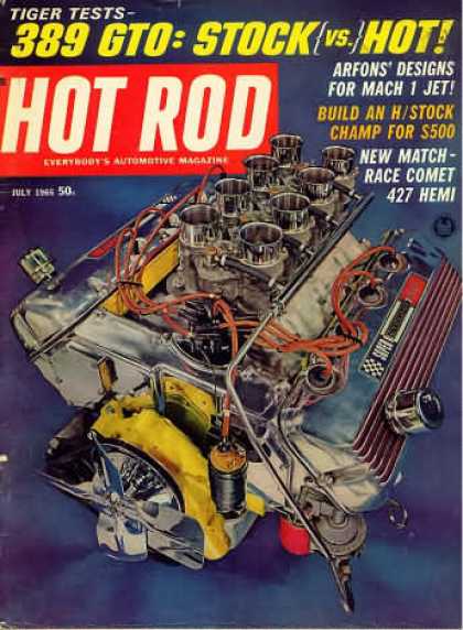 Hot Rod - July 1965