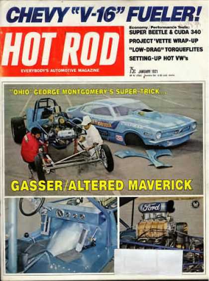 Hot Rod - January 1971