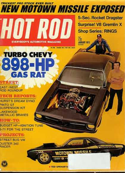 Hot Rod - January 1972