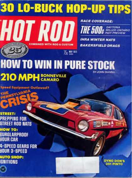 Hot Rod - May 1972