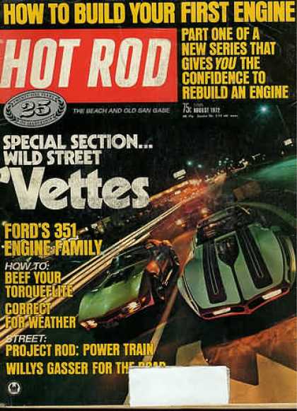Hot Rod - August 1972