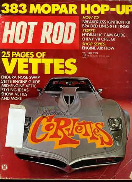 Hot Rod - July 1973