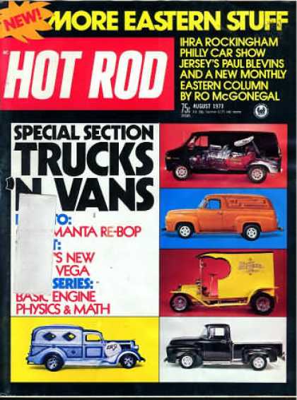 Hot Rod - August 1973