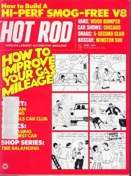 Hot Rod - April 1974