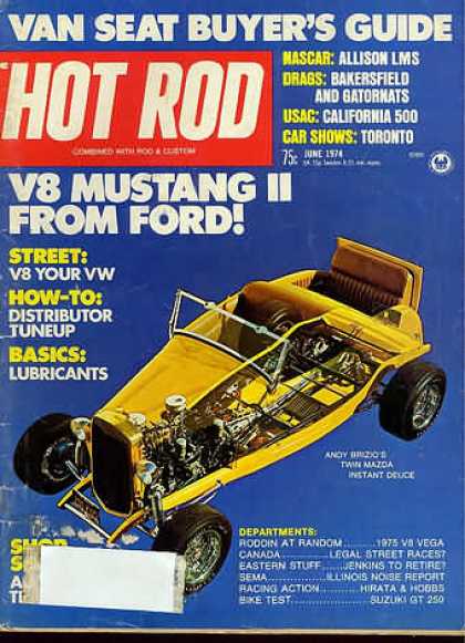 Hot Rod - June 1974