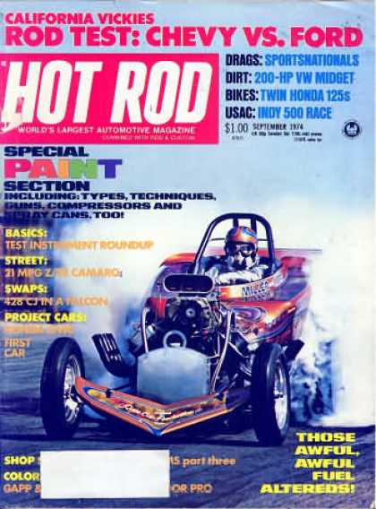 Hot Rod - September 1974
