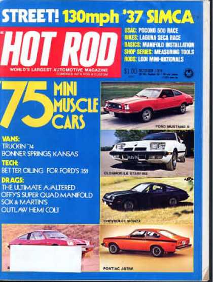 Hot Rod - October 1974