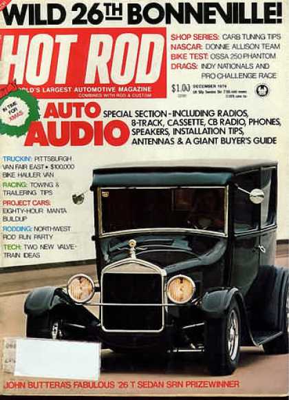 Hot Rod - December 1974