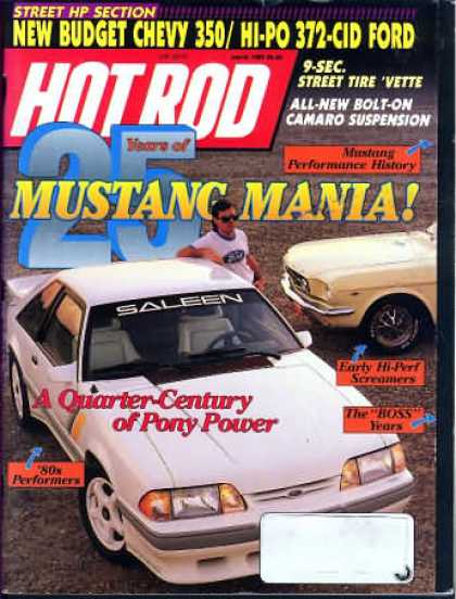 Hot Rod - March 1989