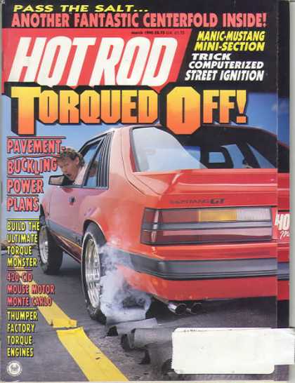 Hot Rod - March 1990