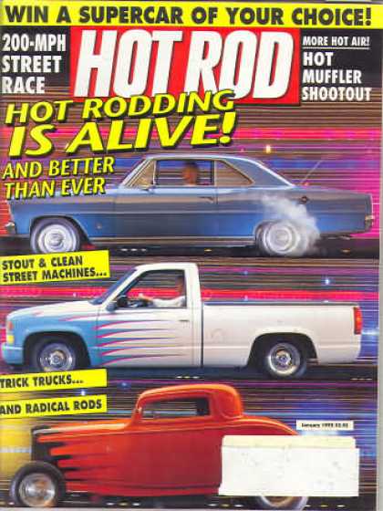 Hot Rod - January 1992