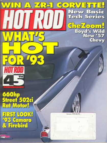 Hot Rod - January 1993