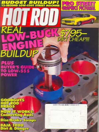 Hot Rod - March 1994