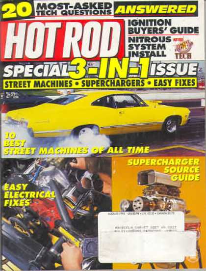 Hot Rod - August 1995