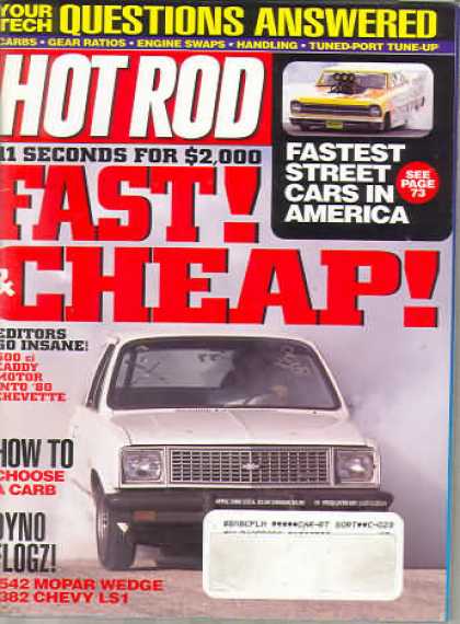 Hot Rod - April 2000