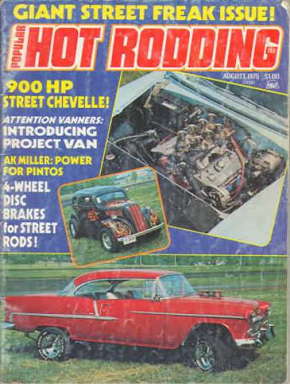 Hot Rodding - August 1975