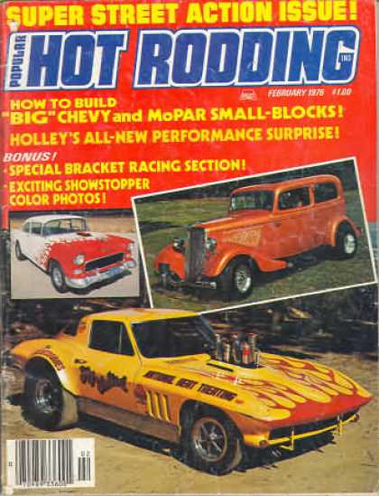 Hot Rodding - February 1976