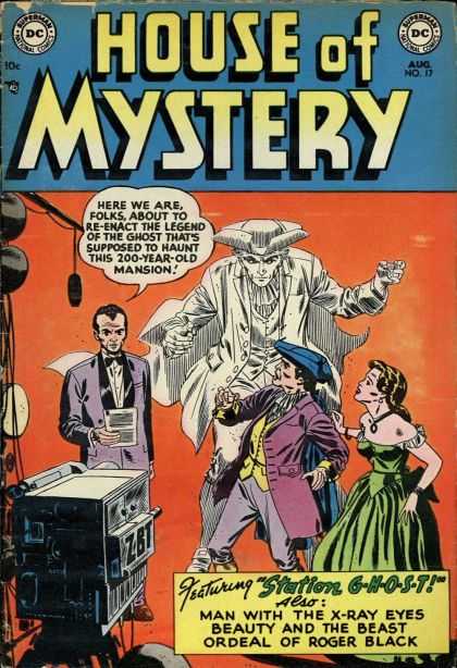House of Mystery 17 - Dc Comics - Ghosts - Mystery - Horror - Anthology