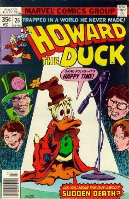Howard the Duck 26 - Marvel Comics Group - Howard - Duck - Stand Up - Sudden Death - Gene Colan