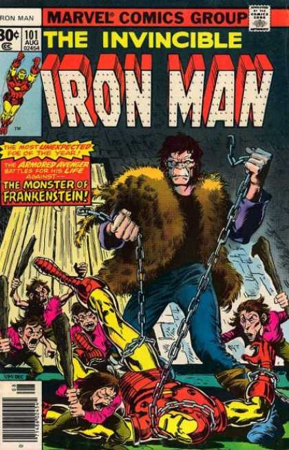 Iron Man 101 - Invincible Iron Man - Issue 101 - August Issue - 30 An Issue - The Monster Of Frankenstein - Dave Cockrum
