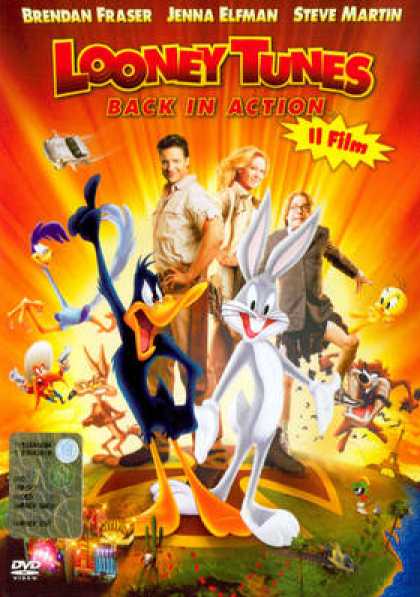 Italian DVDs - Looney Tunes Back In Action