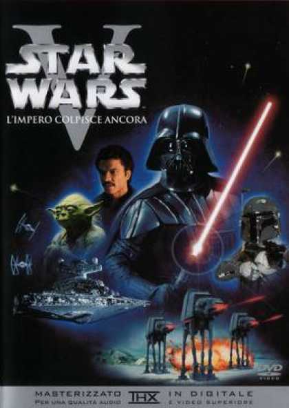 Italian DVDs - Star Wars Episode 5 The Empire Strikes