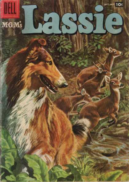 Lassie 36 - Dell - Dog - Deer - Mgm - Animals