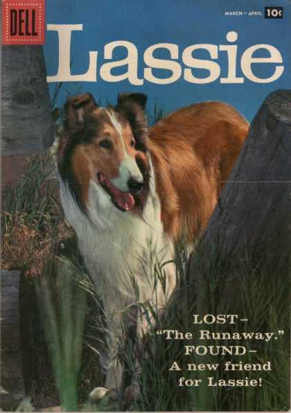 Lassie 39 - Dell - Dog - 10 Cents - Animal - April