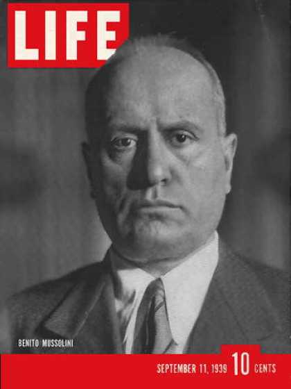 Life - Benito Mussolini