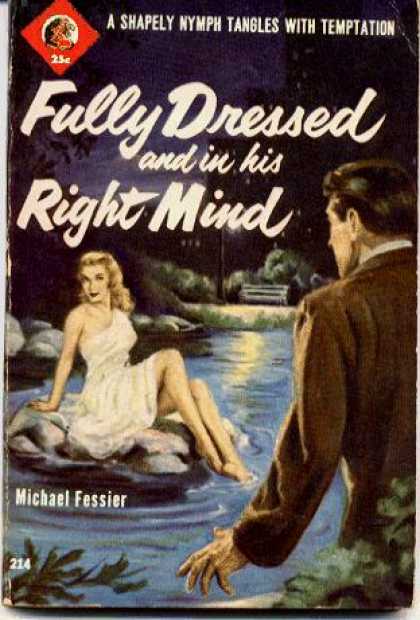 Lion Books - Fully Dressed and In His Right Mind - Michael Fessier