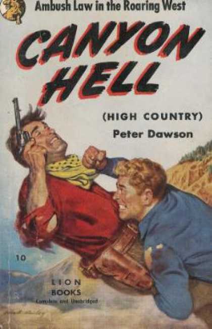 Lion Books - Canyon Hell - Peter Dawson