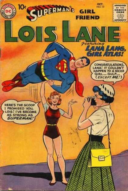 Lois Lane 12 - Woman As Strong As Superman - Lois Lane Is Jealous - News Scoop - Photograph - Girl Atlas