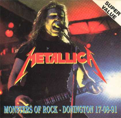 Metallica - Metallica - Monsters Of Rock