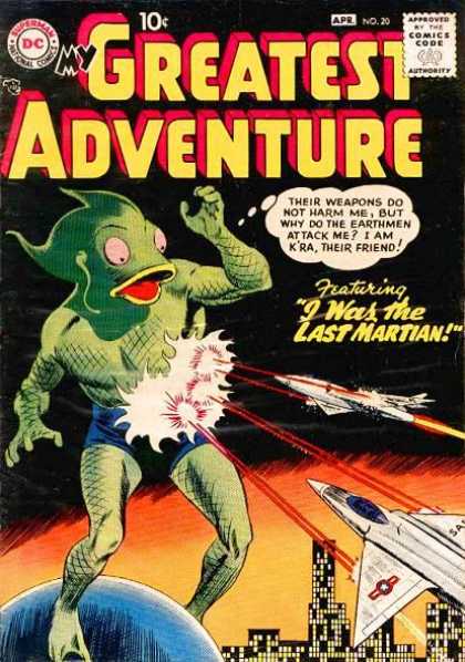 My Greatest Adventure 20 - Martian Massacre - Martian Means Well - Trigger-happy - Night-fight - War Of The Worlds