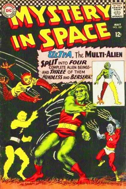 Mystery in Space 107 - May - Dc - Ultra The Multi-alien - 12 Cents - Creatures