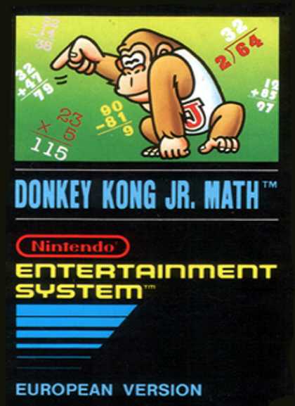 NES Games - Donkey Kong Jr Math E