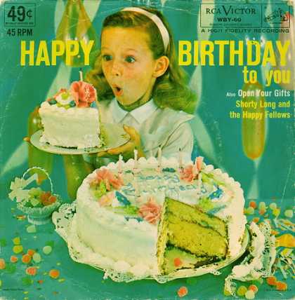 Oddest Album Covers - <<Birthday girl>>