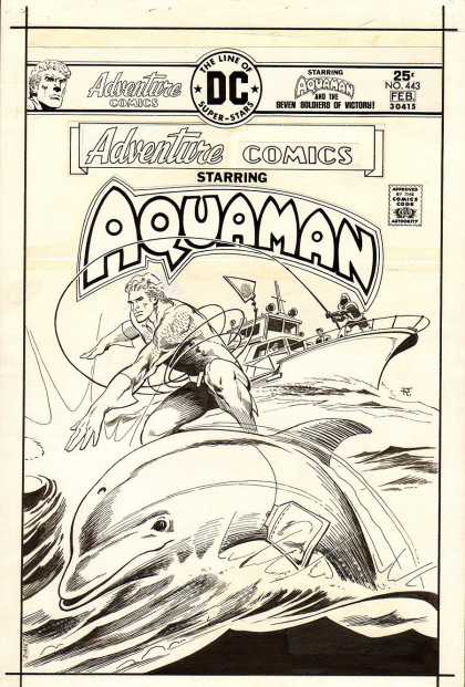 Original Cover Art - Adventure Comics #433 Cover (1975)