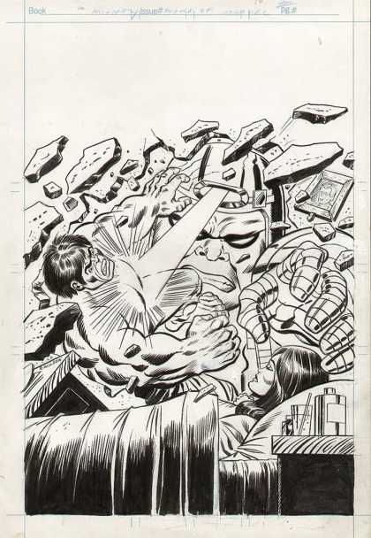 Original Cover Art - Mighty World of Marvel Cover