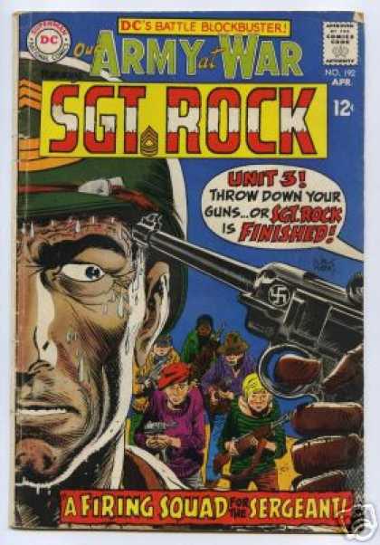 Our Army at War 192 - Dc - Superman - National Comics - Approved By The Comics Code Authority - Sgt Rock - Joe Kubert